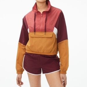 Aero Color Blocked Windbreaker Jacket